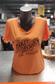 TEE SHIRT CONCESSION "HD HEADLINE" FEMMES - HARLEY-DAVIDSON 