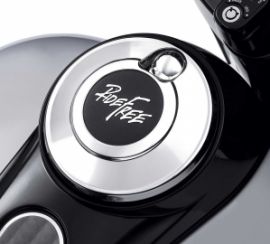 TRAPPE DE CONSOLE DE RESERVOIR  "RIDE FREE" - HARLEY DAVIDSON - 