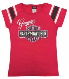 TEE SHIRT GENUINE GIRL - HARLEY-DAVIDSON - 