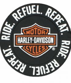 MAGNET RIDE REFUEL REPEAT - HARLEY-DAVIDSON