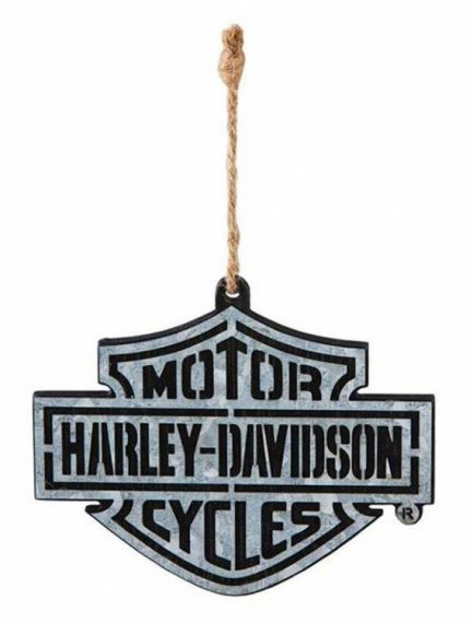 ORNEMENT "METAL & BOIS" HARLEY-DAVIDSON