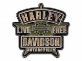 PINS "RESOLUTE" - HARLEY-DAVIDSON -