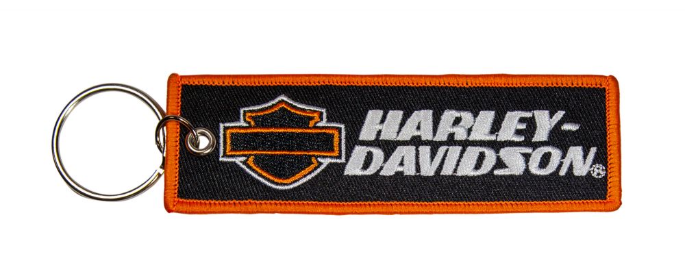 PORTE CLE WOVEN EMBROIDERED - HARLEY-DAVIDSON