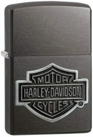 ZIPPO "GRAY DUSK ICED" HARLEY-DAVIDSON