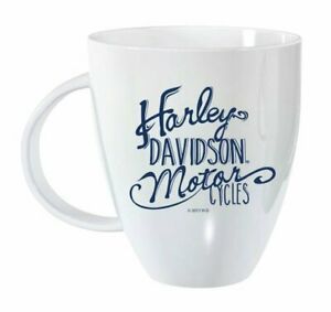 MUG BISTRO LUSTRE CUP BLANCHE HARLEY DAVIDSON