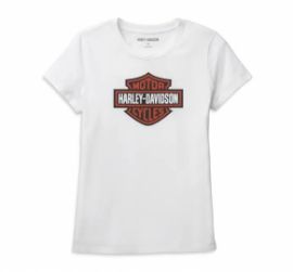 TEE SHIRT BLANC - HARLEY-DAVIDSON -