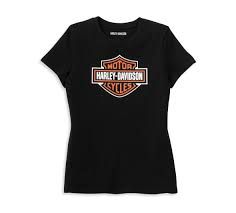 TEE SHIRT BAR & SHIELD FEMME - HARLEY-DAVIDSON -