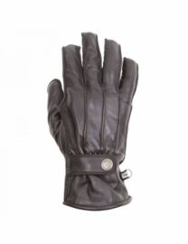 GANTS "YORK ETE CUIR NOIR" HELSTONS