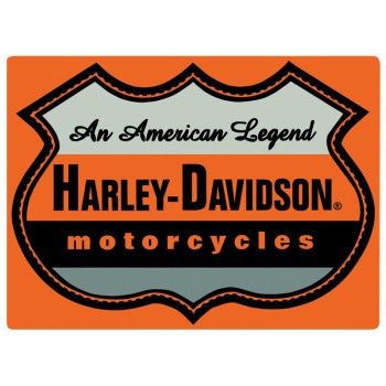 PLAQUE "AMERICAN LEGEND SIGN" HARLEY-DAVIDSON