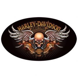 PLAQUE "BIKER TO THE BONE" HARLEY-DAVIDSON