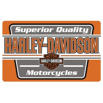 PLAQUE "SUPERIOR" HARLEY-DAVIDSON