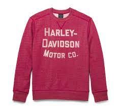 PULL "AMPLIFIER RED CREW" - HARLEY-DAVIDSON -