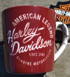 MUG HARLEY DAVIDSON bordeau