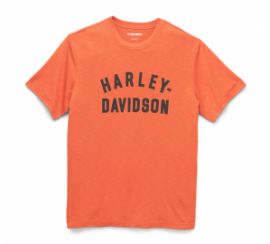 TEE SHIRT "PREMIUM STAPLE ORANGE" - HARLEY-DAVIDSON -