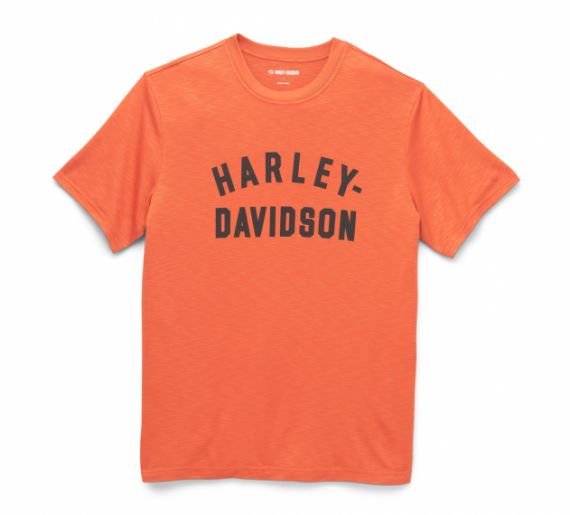 TEE SHIRT "PREMIUM STAPLE ORANGE" - HARLEY-DAVIDSON -