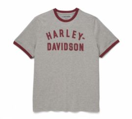 TEE SHIRT STAPLE RINGER - HARLEY-DAVIDSON -