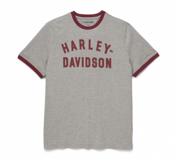 TEE SHIRT STAPLE RINGER - HARLEY-DAVIDSON -