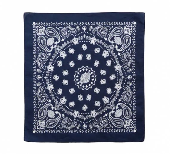 BANDANA HERITAGE AMERICAIN HARLEY DAVIDSON BLEU