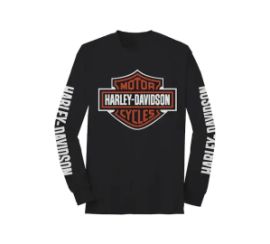 TEE SHIRT GRAPHIQUE A MANCHES LONGUES HARLEY DAVIDSON 