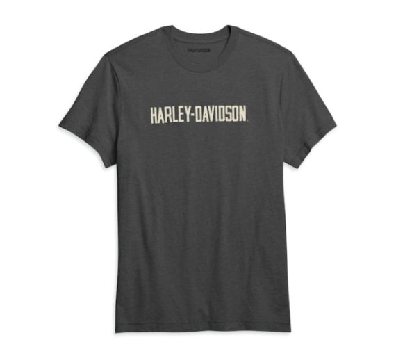 TEE SHIRT MEN'S HORIZONTL LOGO TEE - HARLEY-DAVIDSON  -