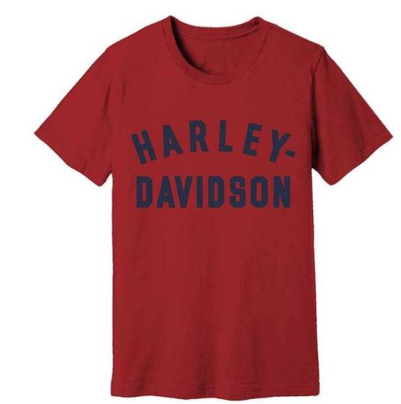 TEE SHIRT STAPLE ROUGE - HARLEY-DAVIDSON -