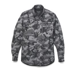 SUR CHEMISE DE MOTO OPERATIVE CAMO GREY HARLEY DAVIDSON