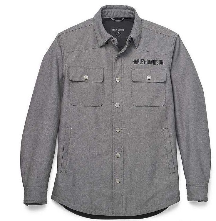 SUR CHEMISE OPERATIVE RIDING GREY HARLEY DAVIDSON Boutique HD35