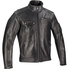 BLOUSON CUIR CESAR MARRON