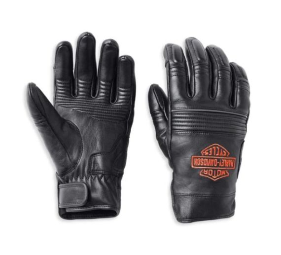 GANTS-GRAPNEL CUIR NOIR - HARLEY DAVIDSON - 