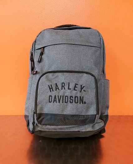 SAC RUGGED TWXILL BACKPACK HEATHER GRAY - HARLEY-DAVIDSON -