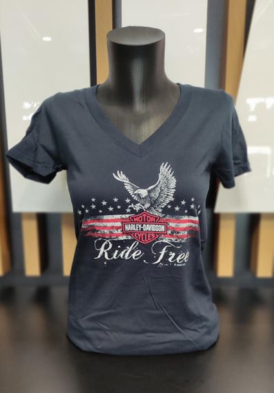 TEE SHIRT "RIDE FREE" - HARLEY-DAVIDSON