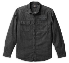 CHEMISE B&S DENIM HOMME - HARLEY-DAVIDSON -