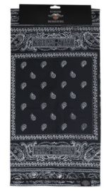 TOUR DE COU PAISLEY - BLACK BEAUTY - HARLEY DAVIDSON -