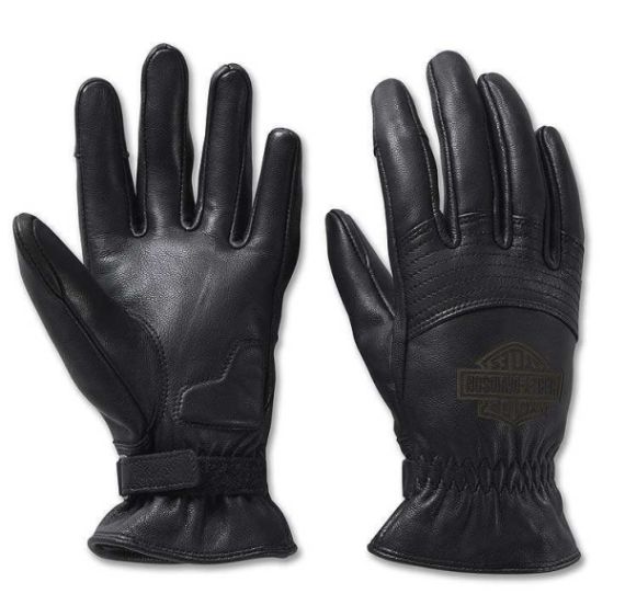 GANTS CUIR HEL WORK NOIR - HARLEY DAVIDSON - 