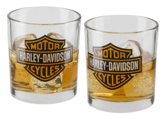 ENSEMBLE DOUBLE VERRE B&S - HARLEY DAVIDSON - 