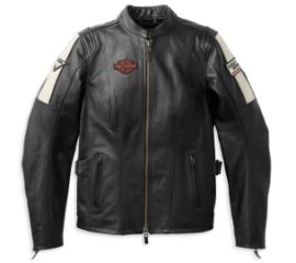 Blouson de moto en cuir Enduro pour femmes