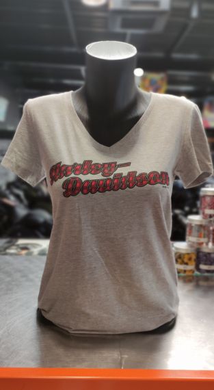 TEE SHIRT CONCESSION "BUFALO PLAID" FEMMES - HARLEY-DAVIDSON 