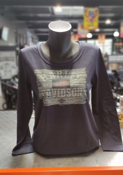 TEE SHIRT CONCESSION "COILED" FEMMES - HARLEY-DAVIDSON 