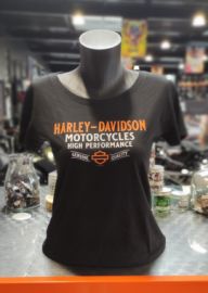 TEE SHIRT CONCESSION "HD BOLD RIVER" FEMMES - HARLEY-DAVIDSON 