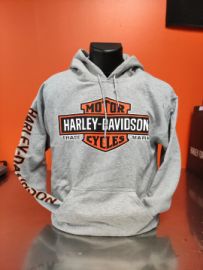 SWEATSHIRT CONCESSION "HD ELONGATED" HOMMES - HARLEY-DAVIDSON