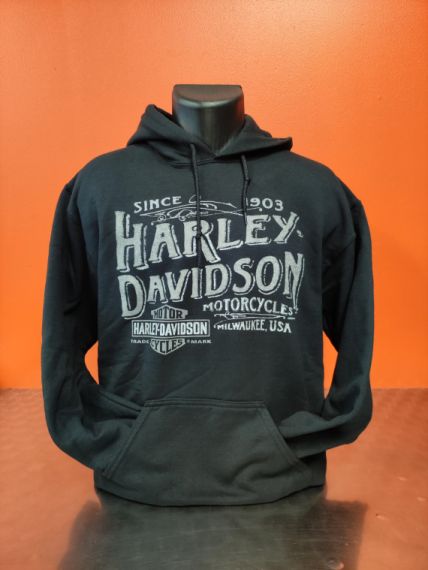 SWEATSHIRT CONCESSION "SILVER HD" HOMMES - HARLEY-DAVIDSON