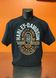 TEE SHIRT CONCESSION "LINE STAMP" HOMMES - HARLEY-DAVIDSON -