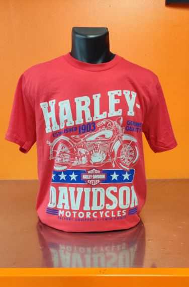 TEE SHIRT CONCESSION "HD STREAMLINE" HOMMES - HARLEY-DAVIDSON 