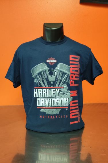 TEE SHIRT CONCESSION "HD PANS" HOMMES - HARLEY-DAVIDSON -