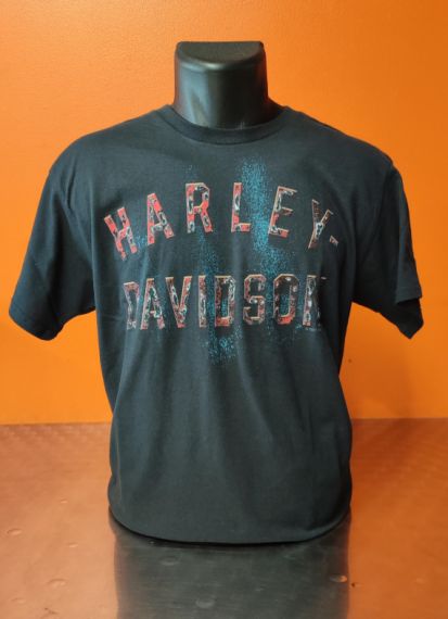 TEE SHIRT CONCESSION "NAME CORRODE" HOMMES - HARLEY-DAVIDSON -