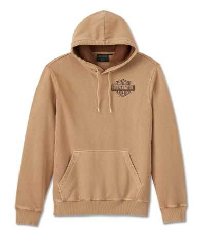 SWEAT A CAPUCHE EAGLE SOARS ALONE - TAN BROWN - HARLEY DAVIDSON