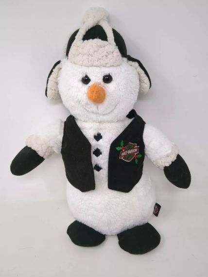 PELUCHE BONHOMME DE NEIGE HARLEY DAVIDSON