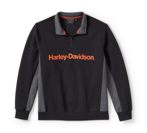 SWEAT MOLLETON A FERMETURE - HARLEY DAVIDSON - 