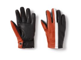 Gants de moto en cuir H-D Trenton