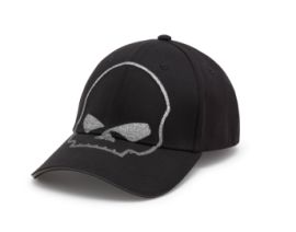 Casquette extensible réfléchissante Willie G Skull Softail